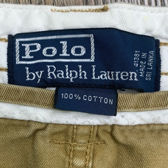 SOLD! Polo Ralph Lauren Classic Chino Cargo Shorts - Picture 4 of 8